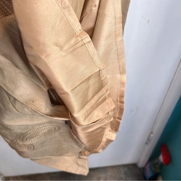 JSong collection linen embroidered new with tags high low - Picture 4 of 14